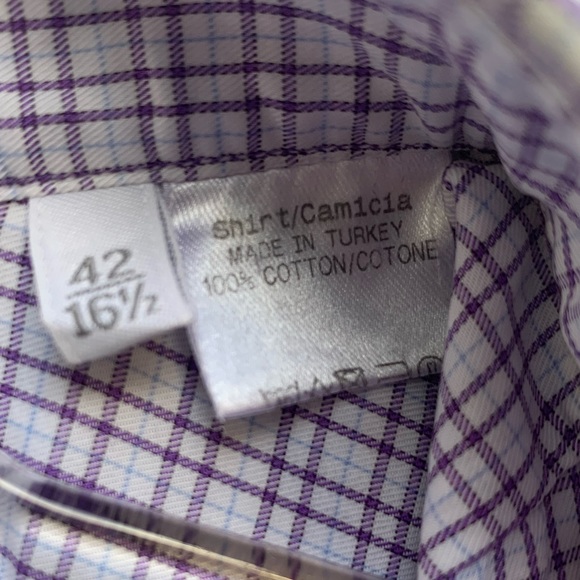 ***SOLD***Ermenegildo Zegna Plaid Dress Shirt - Picture 5 of 8